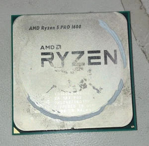 AMD Ryzen 5 Pro 1600 CPU Processor 3.2GHz 6-Core Socket AM4 12 Thread TESTED - Picture 1 of 1