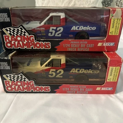 Lot of 2 NASCAR Truck Series #52 Ken Schrader AC Delco 1996 - Image 1 of 3