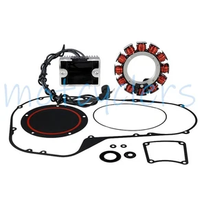 Stator+Regulator+Gasket For Harley Davidson Electra Glide Classic FLHTC DJ 94-96 - Picture 1 of 12