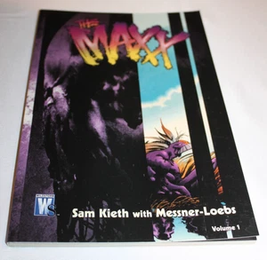 The Maxx TPB GN Vol. 1 Wildstorm 1993 Sam Keith Messner-Loeb Low 1st Print RARE - Picture 1 of 7