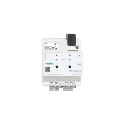 MTN6710-0002 Schneider Dimmer Universel KNX LL REG-K/2x230/300 W - Photo 1/4