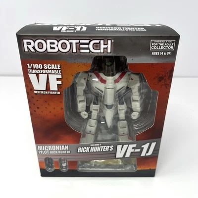 Robotech VF-1J Veritech Fighter Rick Hunter 1:100 Volumen 1 Toynami Nuevo Caja Abierta Foto 1 de 4