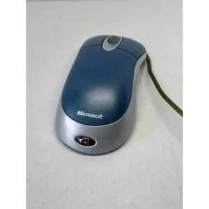 Microsoft Optical Mouse Blue USB and PS/2 Compatible Model X08-72983 Tested - Picture 1 of 6