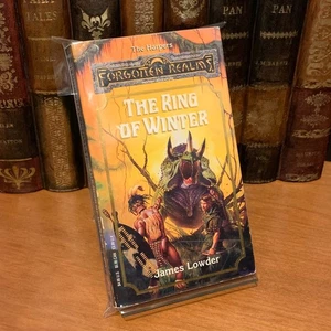 Vintage Forgotten Realms: The Ring of Winter, Harpers 5, Dungeons & Dragons PB - Picture 1 of 6