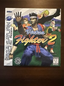 Virtua Fighter 2 (Sega Saturn, 1996) Not for Resale &bull; Clean Disc and Sleeve