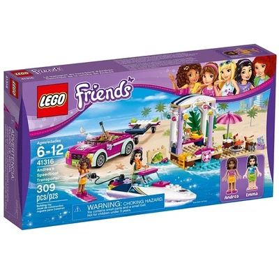 LEGO FRIENDS: Andrea's Speedboat Transporter (41316), Instrucciones incluidas Foto 1 de 4