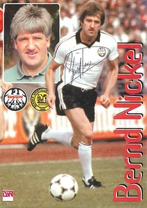 Bernd Nickel Original Autogrammkarte Eintracht Frankfurt - ca.10cm x 15cm - Bild 1 von 2
