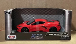 MOTOR MAX AMERICAN LEGENDS, 2020 CORVETTE C8. NEVER REMOVED FROM BOX, - Picture 1 of 1