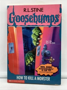 Goosebumps #46 How to Kill a Monster by R. L. Stine (1996, Paperback) FREE SHIP - Picture 1 of 2