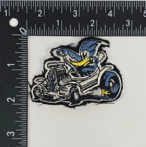 Vintage Stylized Hot Rod Embroidered Patch Racing Auto - Picture 1 of 2