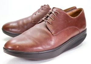 MBT Kabisa Herren EU 45 US 11-11,5 Braun Leder Rocker Orthopädische Oxford-Schuhe - Bild 1 von 12