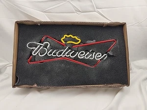 Budweiser Neon Light Sign Bar Pub Club Led Light Sign LED Budweiser Neon Sign - Picture 1 of 3