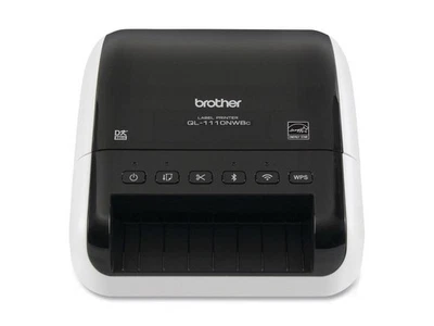 Brother QL-1110NWB Desktop Direct Thermal Monochrome Label Printer - Image 1 of 4