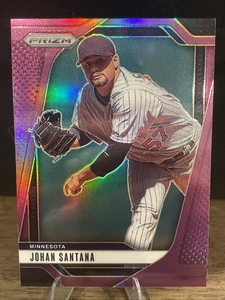 2025 Panini Prizm Johan Santana Purple /149 Twins #28 - Bild 1 von 3