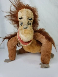 King Louie Plush 1967 Walt Disney Stuffed Animal Vintage Jungle Book - Picture 1 of 9