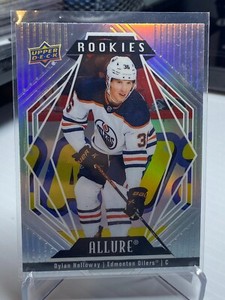 #121 Dylan Holloway - Edmonton Oilers - 2022-23 Upper Deck Allure Rookies