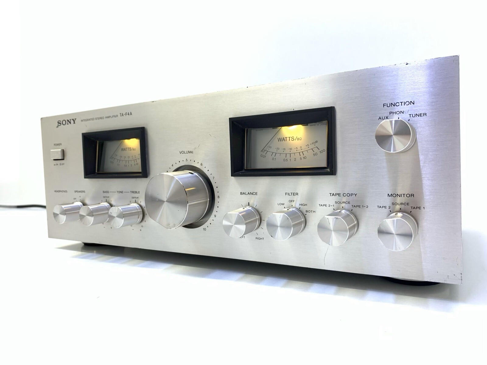 Sony ta-f4a integrated stereo amplifier 