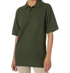 UltraClub Whisper Pique Polo Shirt Women's Casual Sports Medium New - Picture 1 of 3