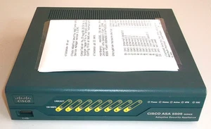 Cisco ASA5505-BUN-K9 ASA 5505 Appliance with SW. 10 Users. 8 ports. 3DES/AES - Bild 1 von 4