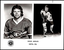 1975-76 MONTREAL CANADIENS TEAM ISSUED PHOTOS 8X10 DOUG JARVIS ROOKIE