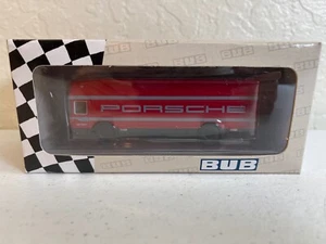 PORSCHE BUB RENNTRANSPORTER RED 1:87TH MODEL 2005 LIMITED EDITION RARE 07150 - Picture 1 of 9