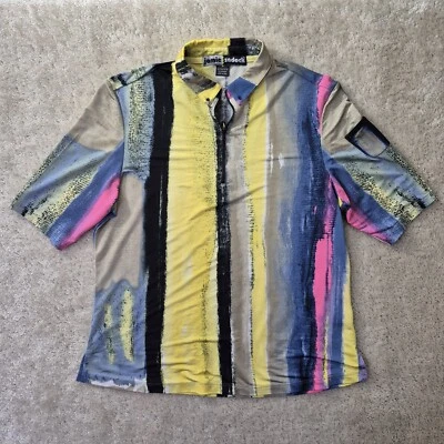 Camisa polo JAMIE SADOCK con cremallera para mujer rendimiento medio golf elástica caminata al aire libre Foto 1 de 4