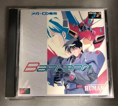 Bari Arm Sega Mega CD MCD MegaDrive Genesis Human Boxed Tested 1993 Japan used - Image 1 of 3