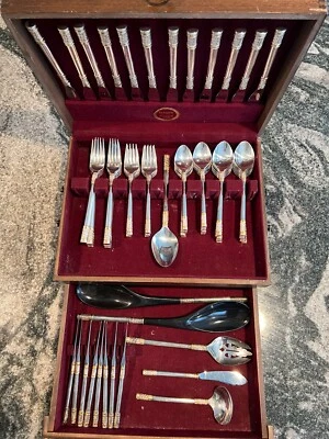 wallace sterling silver flatware agean weave - Image 1 of 4
