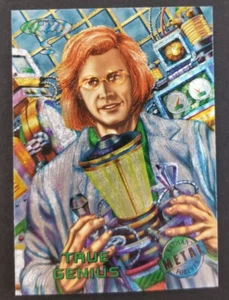 Batman Forever 1995 Edward Nygma Fleer Metal Card #11 (NM) - Picture 1 of 2
