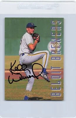 1994 Classic Gold #20 Kelly Wunsch Beloit Brewers Signed Auto *K3438 - Image 1 of 2