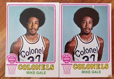 (2) Colonels  1973-74 TOPPS BASKETBALL CARDS 