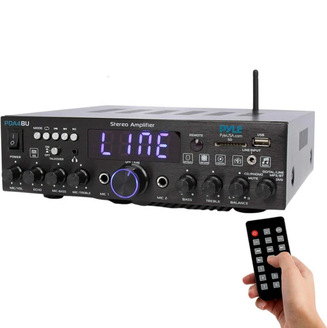 Pyle PDA4BU 4 Channel Power Amplifier