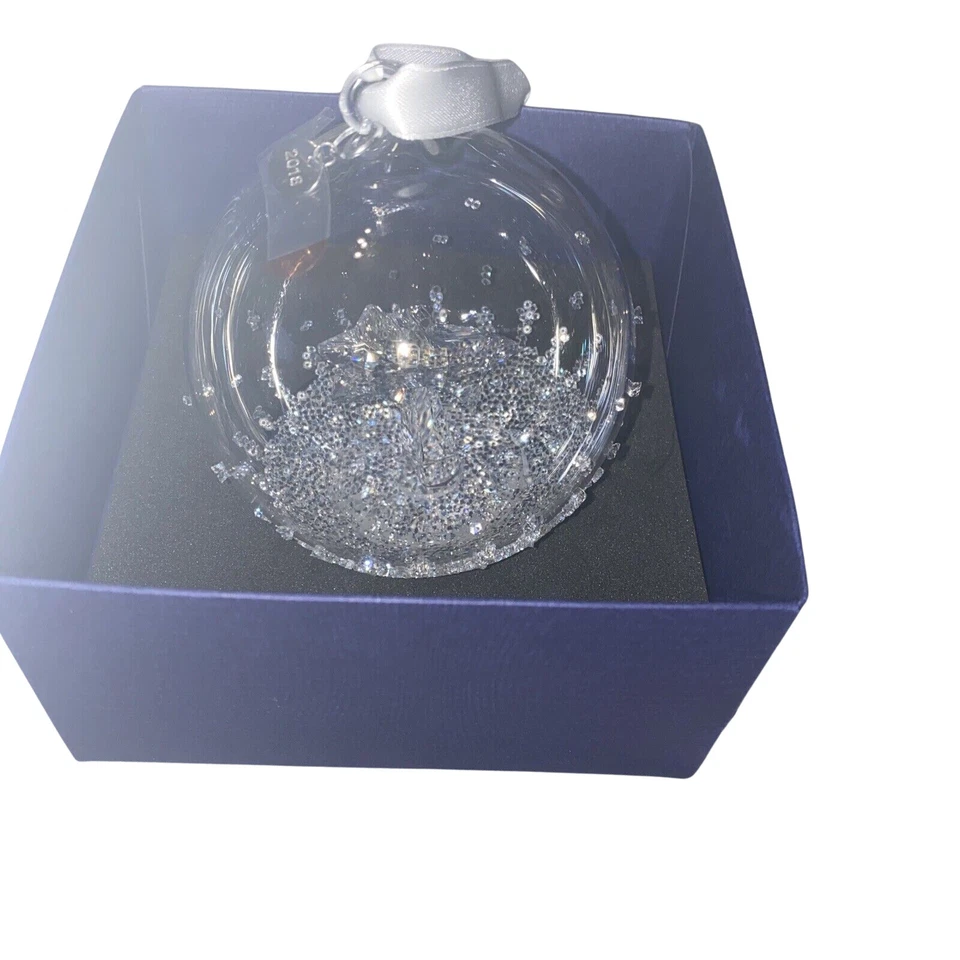 Swarovski Crystal Christmas Ball Ornament Annual Edition 2018 5377678