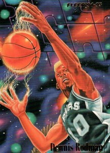 1994-95 Fleer Pro Visions #6 Dennis Rodman San Antonio Spurs Basketball B503