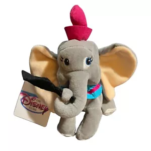 Mini bolso de felpa Disney Dumbo Bean nuevo con etiquetas - Imagen 1 de 5