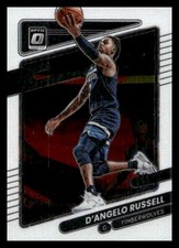 2021  Donruss Optic  #56 D'Angelo Russell Timberwolves  Basketball card