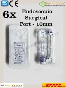Puerto Quirúrgico Endoscópico Desechable 5mm (caso de 8) / 10mm (caso de 6) - Imagen 1 de 4