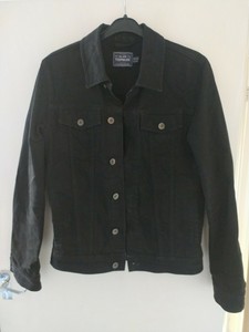 topman black denim jacket