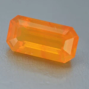 6.33Cts Natural Genuine Emerald Cut Mexican Fire Opal Loose Gemstone - Picture 1 of 5