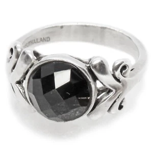 CFJ Größe 7 Sterlingsilber 2,4 ct Onyx Ring - Bild 1 von 12