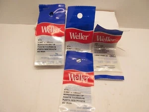 WELLER ETA SCHRAUBENDREHER LÖTSPITZE 1,6mm x 0,62" NEU - Bild 1 von 1