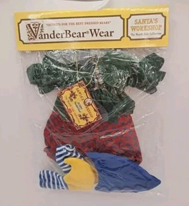 1994 NABCO VanderBear Muffy Hoppy Vanderhare Santa's Workshop Outfit Accessory - Picture 1 of 2