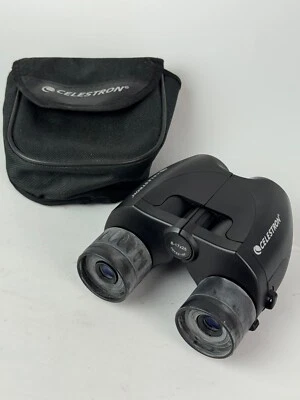 Celestron Focusview 8-17x25 Multi-purpose Zoom Magnification Binoculars w/ Case - Image 1 of 3
