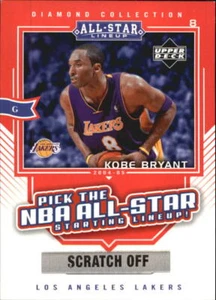 2004-05 Upper Deck All-Star Lineup Promociones/Tarjetas electrónicas #AS1 Kobe Bryant EC - Imagen 1 de 1