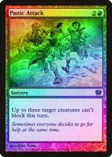 Panic Attack FOIL 9th Edition NM Red Common MAGIC THE GATHERING CARD ABUGames