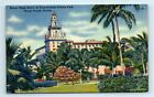 MIAMI BEACH, FL Postcard - RONEY PLAZA HOTEL AS VIEWED FROM COLLINS PARK