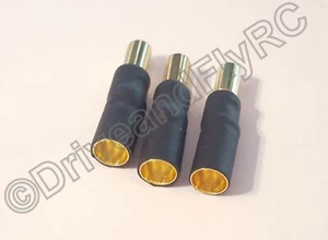 ESC 6.5mm Female 5.5 Male Set of 3 Connector Adapter Brushless Castle Mambo - Picture 1 of 12
