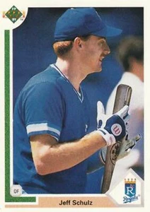 #607 Jeff Schulz - Kansas City Royals - 1991 Upper Deck Baseball - Picture 1 of 1