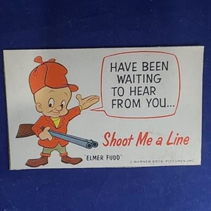 Elmer Fudd Fun Post Cards by Post Cereal Warner Bros Looney Tunes - Picture 1 of 2