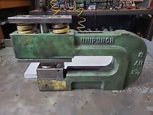 UniPunch 8Ah 2-1/2 C-Frame Punch Die Tooling Press Brake W Multiple Punchs U1